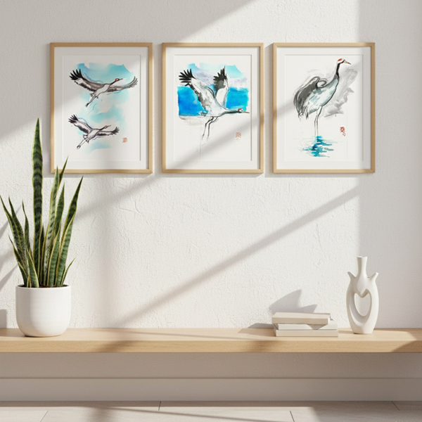 Tríptico. Colección Vuelo de noviembre