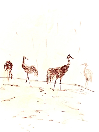 Día de invierno. Ilustración: Carlos Pardos